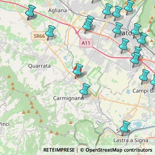 Mappa Accessori moda all ingrosso, 59011 Seano PO, Italia (6.6495)