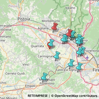 Mappa Accessori moda all ingrosso, 59011 Seano PO, Italia (8.28188)
