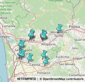 Mappa Via della Stazione, 55016 Porcari LU, Italia (13.12867)