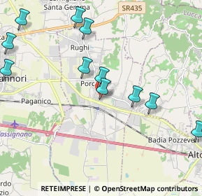 Mappa Via della Stazione, 55016 Porcari LU, Italia (2.4)