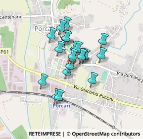 Mappa Via della Stazione, 55016 Porcari LU, Italia (0.32)