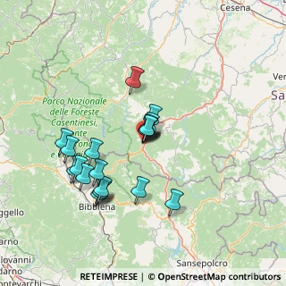 Mappa Via Daniele Manin, 47021 Bagno di Romagna FC, Italia (13.033)
