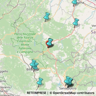 Mappa Via Daniele Manin, 47021 Bagno di Romagna FC, Italia (22.17214)