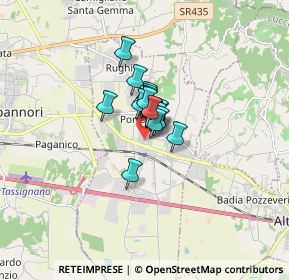 Mappa Via Galileo Galilei, 55016 Porcari LU, Italia (0.6735)