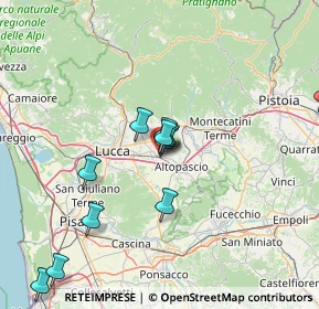 Mappa Via Galileo Galilei, 55016 Porcari LU, Italia (15.09455)