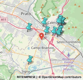 Mappa 50010 Campi Bisenzio FI, Italia (3.57857)