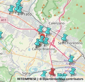 Mappa 50010 Campi Bisenzio FI, Italia (5.688)