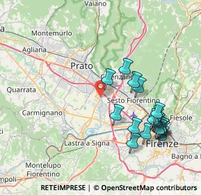 Mappa 50010 Campi Bisenzio FI, Italia (8.62333)
