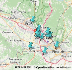 Mappa 50010 Campi Bisenzio FI, Italia (4.83923)
