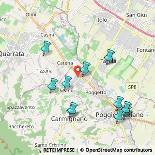 Mappa Via Lazzerini, 59011 Seano PO, Italia (2.35769)