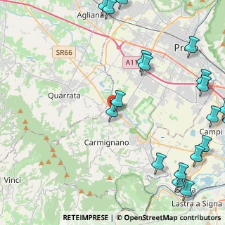 Mappa Via Lazzerini, 59011 Seano PO, Italia (6.6635)