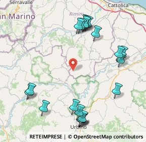 Mappa Via Montespino, 47836 Mondaino RN, Italia (10.2605)
