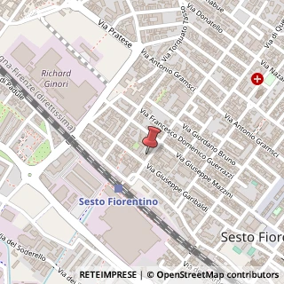 Mappa Viale Galileo Ferraris, 100, 50019 Sesto Fiorentino, Firenze (Toscana)