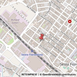 Mappa Viale Galileo Ferraris, 94, 50019 Sesto Fiorentino, Firenze (Toscana)