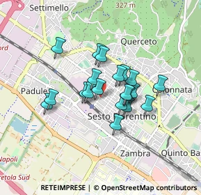 Mappa Viale Galileo Ferraris, 50019 Sesto Fiorentino FI, Italia (0.6305)