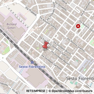 Mappa Viale Galileo Ferraris, 99, 50019 Sesto Fiorentino, Firenze (Toscana)