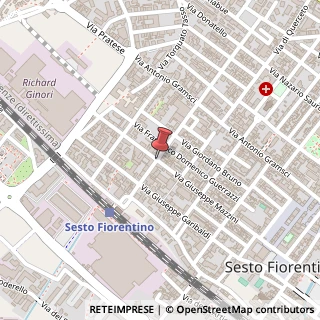 Mappa Viale Galileo Ferraris,  93, 50019 Sesto Fiorentino, Firenze (Toscana)
