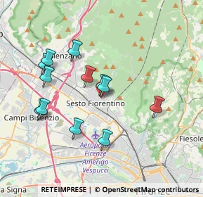 Mappa Via Primo Settembre, 50019 Sesto Fiorentino FI, Italia (3.595)