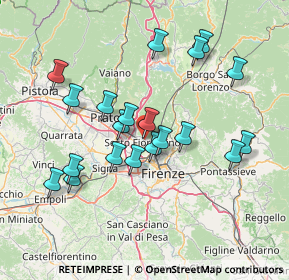 Mappa Via Primo Settembre, 50019 Sesto Fiorentino FI, Italia (14.2925)