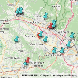 Mappa Via Statale, 59011 Seano PO, Italia (10.3915)