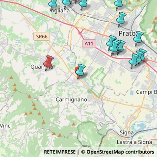 Mappa Via Statale, 59011 Seano PO, Italia (6.38167)