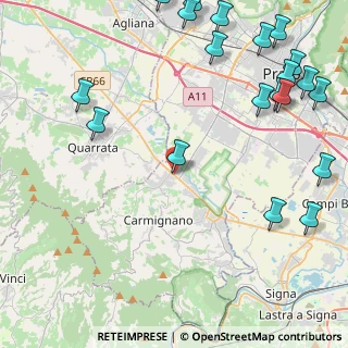 Mappa Via Statale, 59011 Seano PO, Italia (6.45)