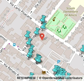 Mappa Piazza Edmondo de Amicis, 50019 Sesto Fiorentino FI, Italia (0.07692)