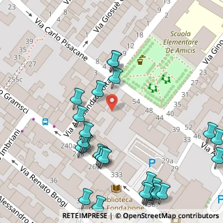 Mappa Piazza Edmondo de Amicis, 50019 Sesto Fiorentino FI, Italia (0.07692)