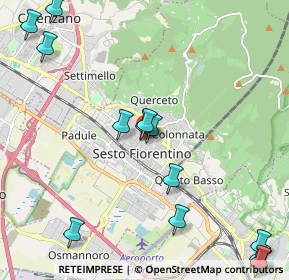 Mappa Via Alessandro Volta, 50016 Sesto Fiorentino FI, Italia (2.87)