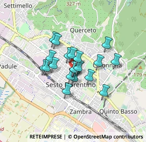 Mappa Via Alessandro Volta, 50016 Sesto Fiorentino FI, Italia (0.585)