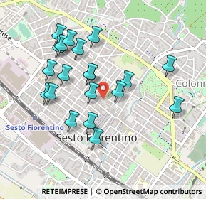 Mappa Via Alessandro Volta, 50016 Sesto Fiorentino FI, Italia (0.457)
