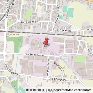 Mappa Via E. Mattei, 55100 Lucca LU, Italia, 55100 Lucca, Lucca (Toscana)