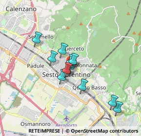 Mappa Via Piave, 50019 Sesto Fiorentino FI, Italia (1.33)