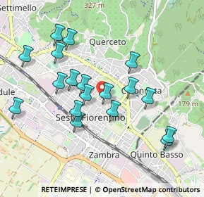 Mappa Via Piave, 50019 Sesto Fiorentino FI, Italia (0.94611)