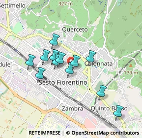 Mappa Via Piave, 50019 Sesto Fiorentino FI, Italia (0.74462)