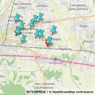 Mappa Via del Casalino Tassignano, 55012 Capannori LU, Italia (2.2)