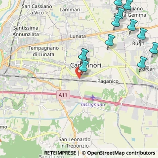 Mappa Via del Casalino Tassignano, 55012 Capannori LU, Italia (2.93667)
