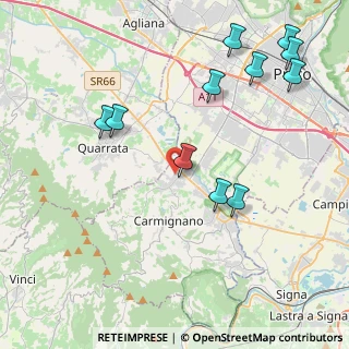 Mappa Via Froccina, 59011 Seano PO, Italia (4.87273)