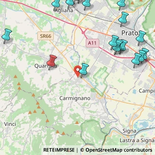 Mappa Via Froccina, 59011 Seano PO, Italia (6.71316)