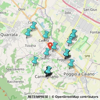 Mappa Via Froccina, 59011 Seano PO, Italia (1.8725)