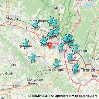 Mappa Via della Torre Armata, 59100 Prato PO, Italia (6.8925)