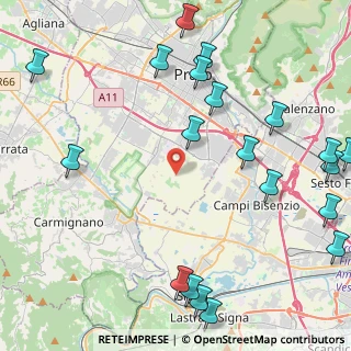 Mappa Via della Torre Armata, 59100 Prato PO, Italia (6.108)