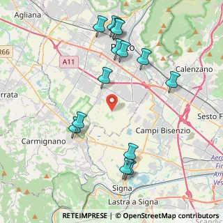 Mappa Via della Torre Armata, 59100 Prato PO, Italia (4.57857)