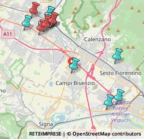 Mappa SS 325, 50013 Calenzano , Italia (5.33071)