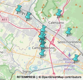 Mappa SS 325, 50013 Calenzano , Italia (3.41545)