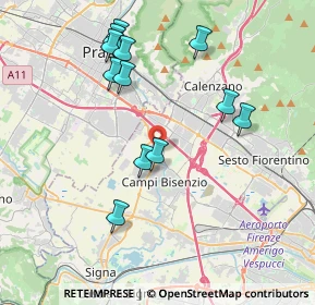 Mappa SS 325, 50013 Calenzano , Italia (4.0275)