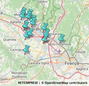 Mappa SS 325, 50013 Calenzano , Italia (7.29)