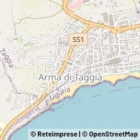 Mapa Taggia