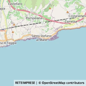 Mappa Santo Stefano al Mare