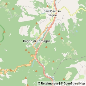 Mappa Bagno di Romagna